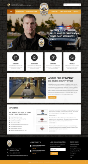 Web Design by pb for Public Safety Institute | Design: #11372882