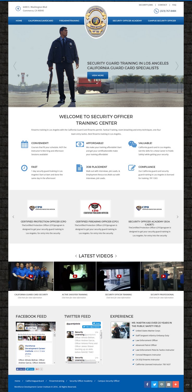 Web Design by pb for Public Safety Institute | Design #11380848