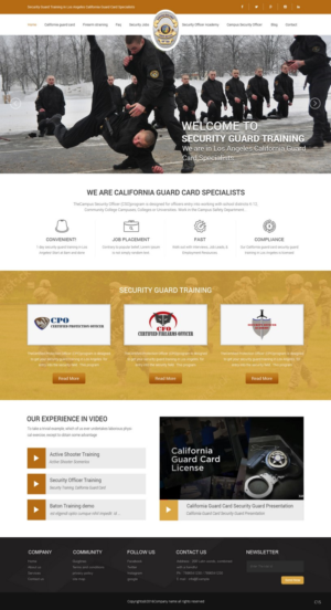 Web Design by pb for Public Safety Institute | Design: #11380850