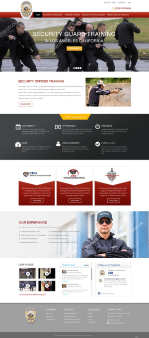 Web Design by pb for Public Safety Institute | Design: #11380853