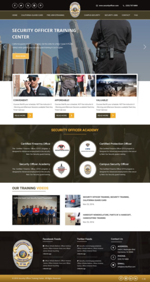 Web Design by pb for Public Safety Institute | Design: #11380855