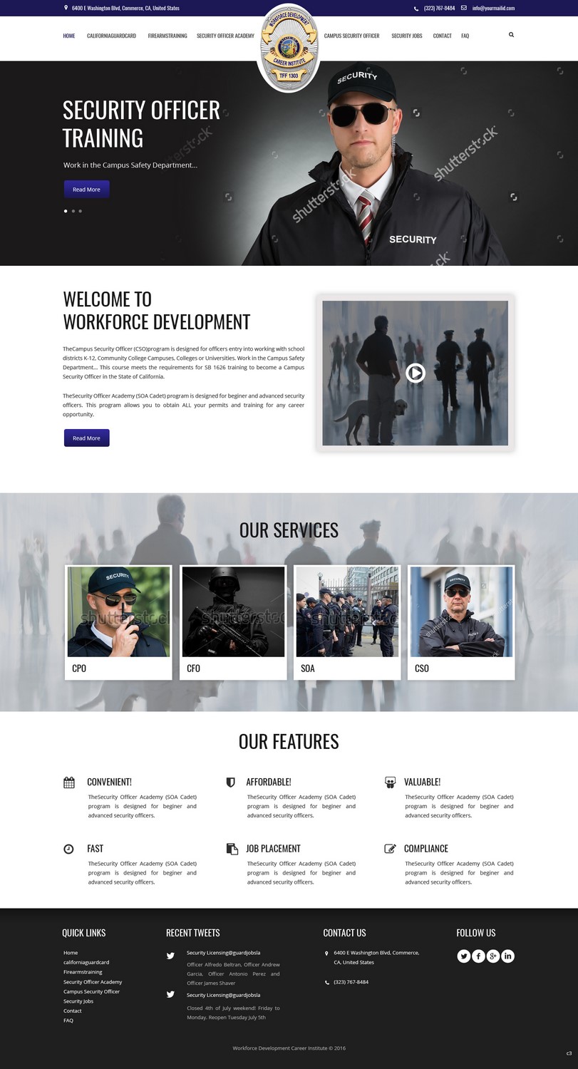 Web Design by pb for Public Safety Institute | Design #11380869