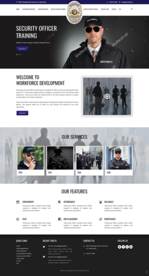 Web Design by pb for Public Safety Institute | Design: #11380869