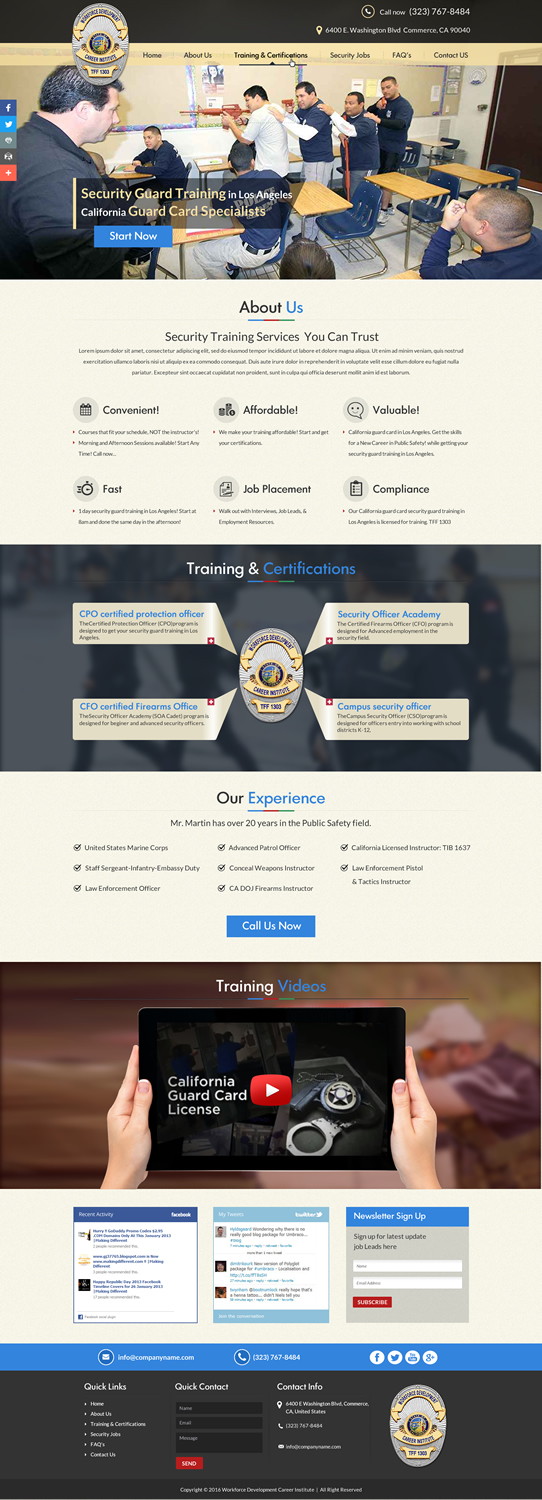 Web-Design von Sbss für Public Safety Institute | Design #11381107