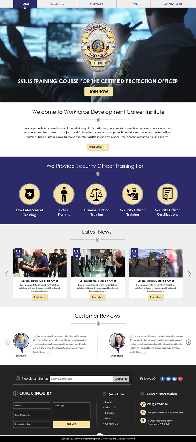 Web-Design von Sbss für Public Safety Institute | Design #11452814