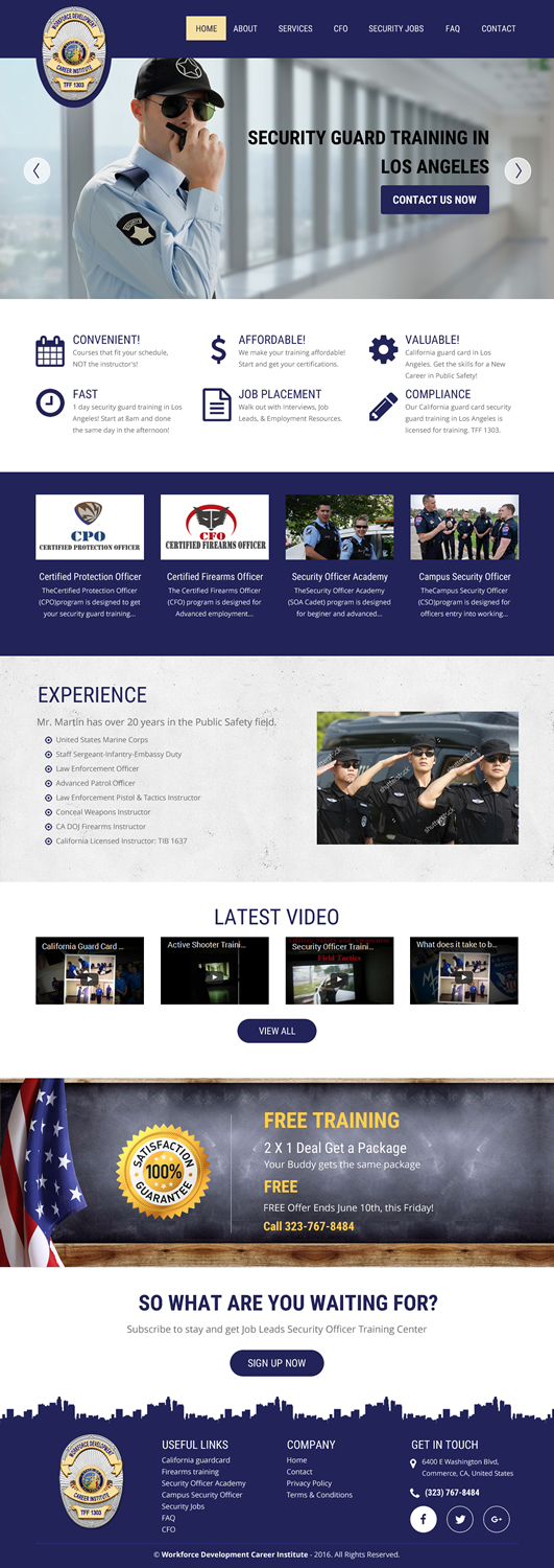 Diseño Web por rightway para Public Safety Institute | Diseño #11460733
