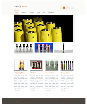 Web Design by Shoaib Abbasi for IVapor Depot | Design #2339592