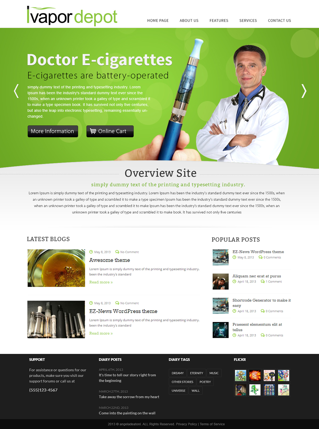 Web Design by webxvision for IVapor Depot | Design #2380297