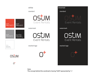 Logo Design by nt for OSUM Event Rentals | Design: #2313313