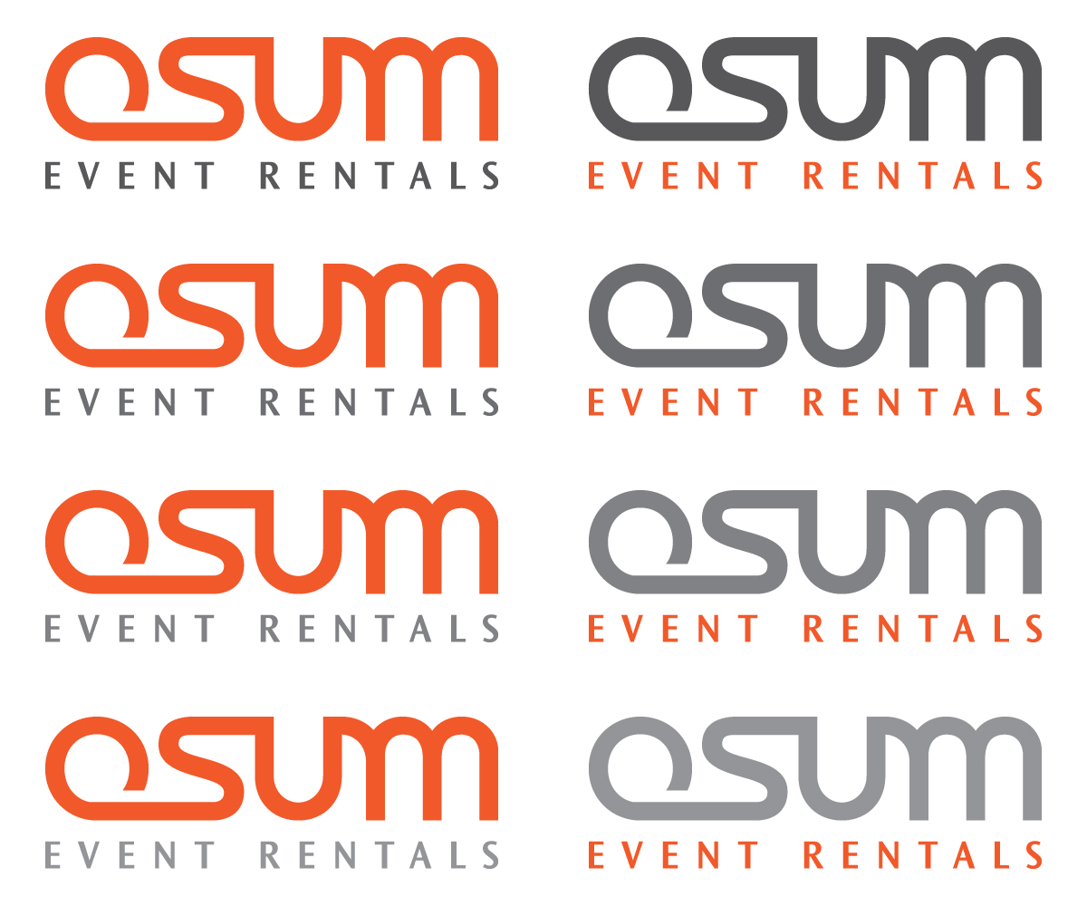 Design de Logo par Slobodan Cagic pour OSUM Event Rentals | Design : #2340595