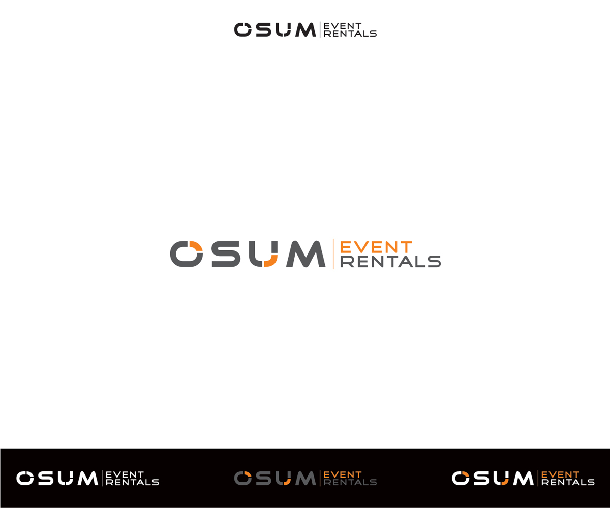 Logo Design by chesta for OSUM Event Rentals | Design #2314653