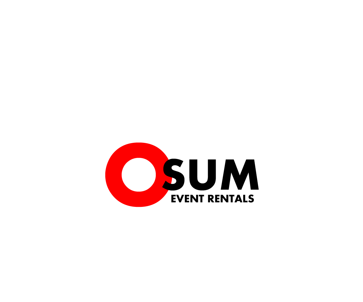 Logo Design by Shank for OSUM Event Rentals | Design #2315636