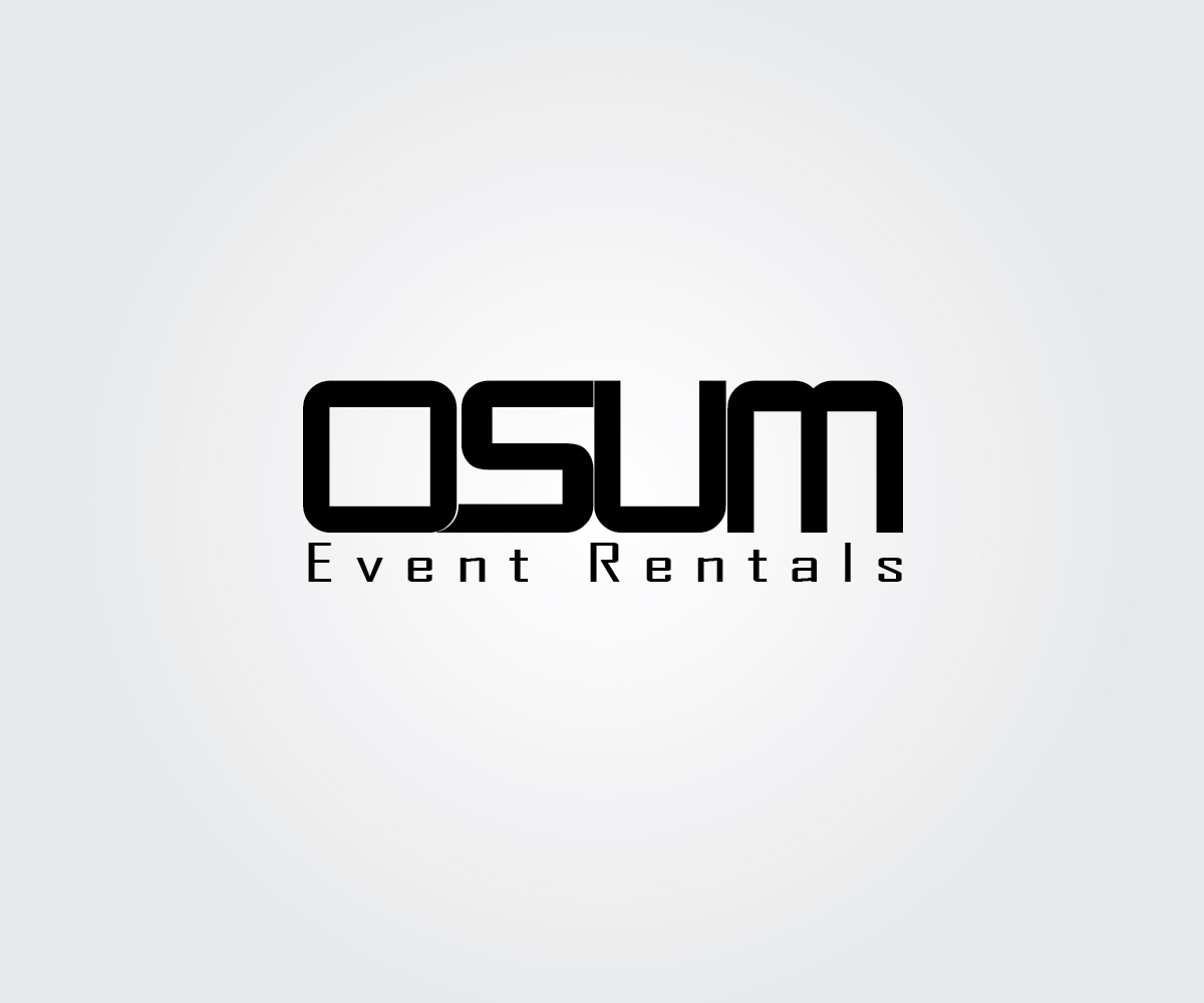 Logo Design by Mano Art for OSUM Event Rentals | Design #2313674