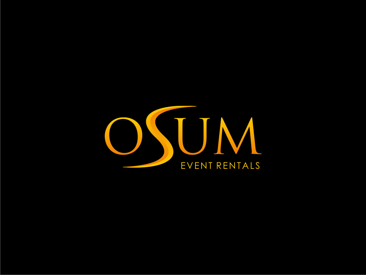 Logo Design by Atvento Graphics for OSUM Event Rentals | Design #2314241