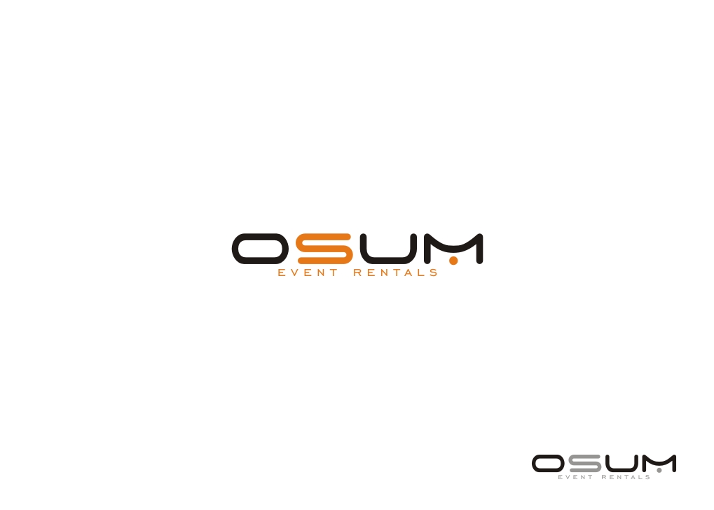 Logo Design by ankita for OSUM Event Rentals | Design #2313760