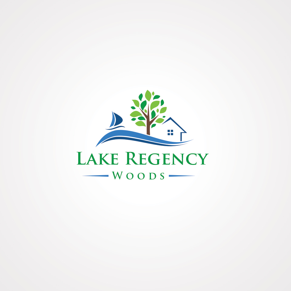 Logo Design by Tsveta for Lake Regency Woods Homeowners Assoc. | Design: #11417393