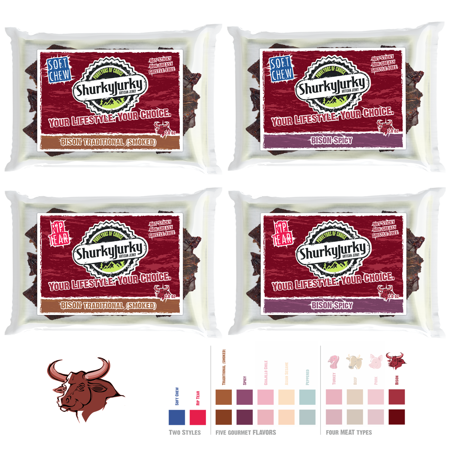 Packaging Design by Craig Steel Design for Shurky Jurky | Design #2341000