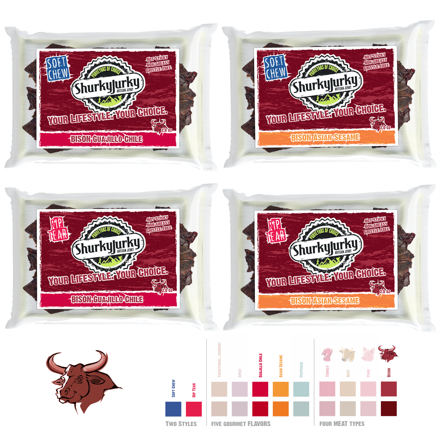 Packaging Design by Craig Steel Design for Shurky Jurky | Design #2341004