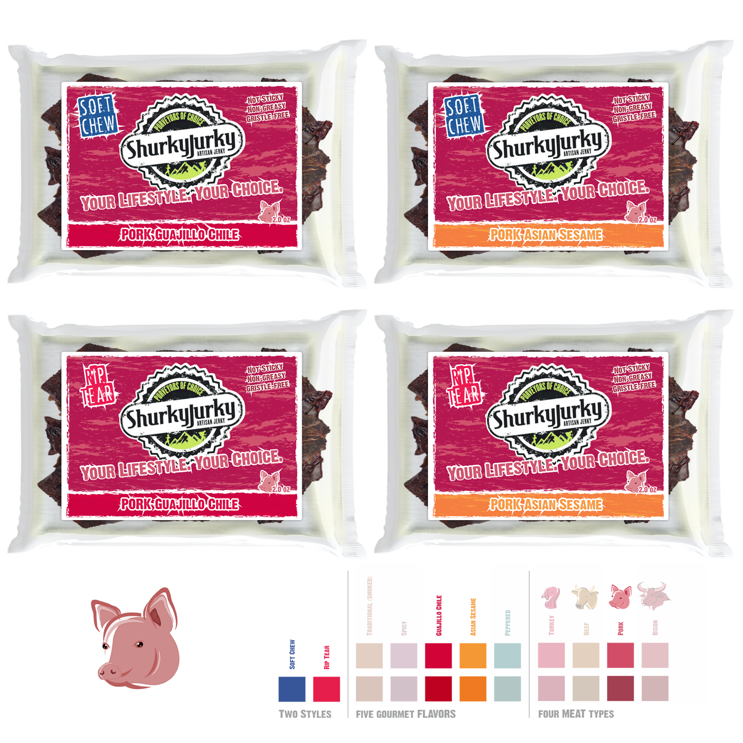 Verpackungs-Design von Craig Steel Design für Shurky Jurky | Design #2341015
