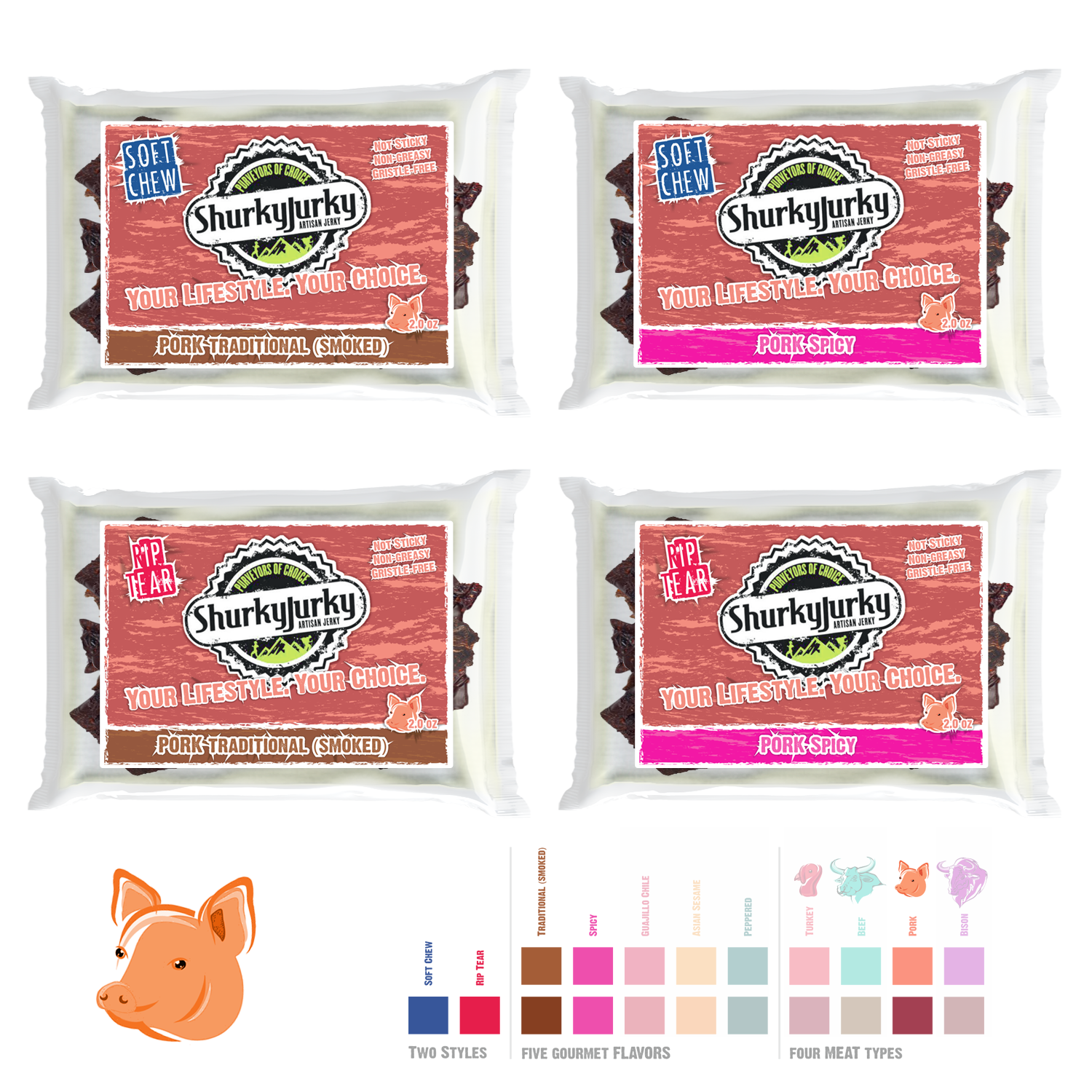 Packaging Design by Craig Steel Design for Shurky Jurky | Design #2358270