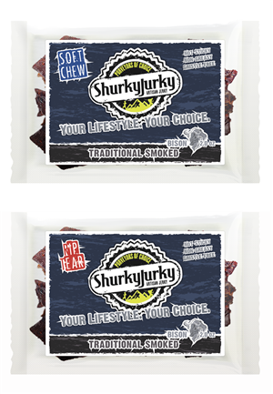 Packaging Design by Craig Steel Design for Shurky Jurky | Design: #2379769