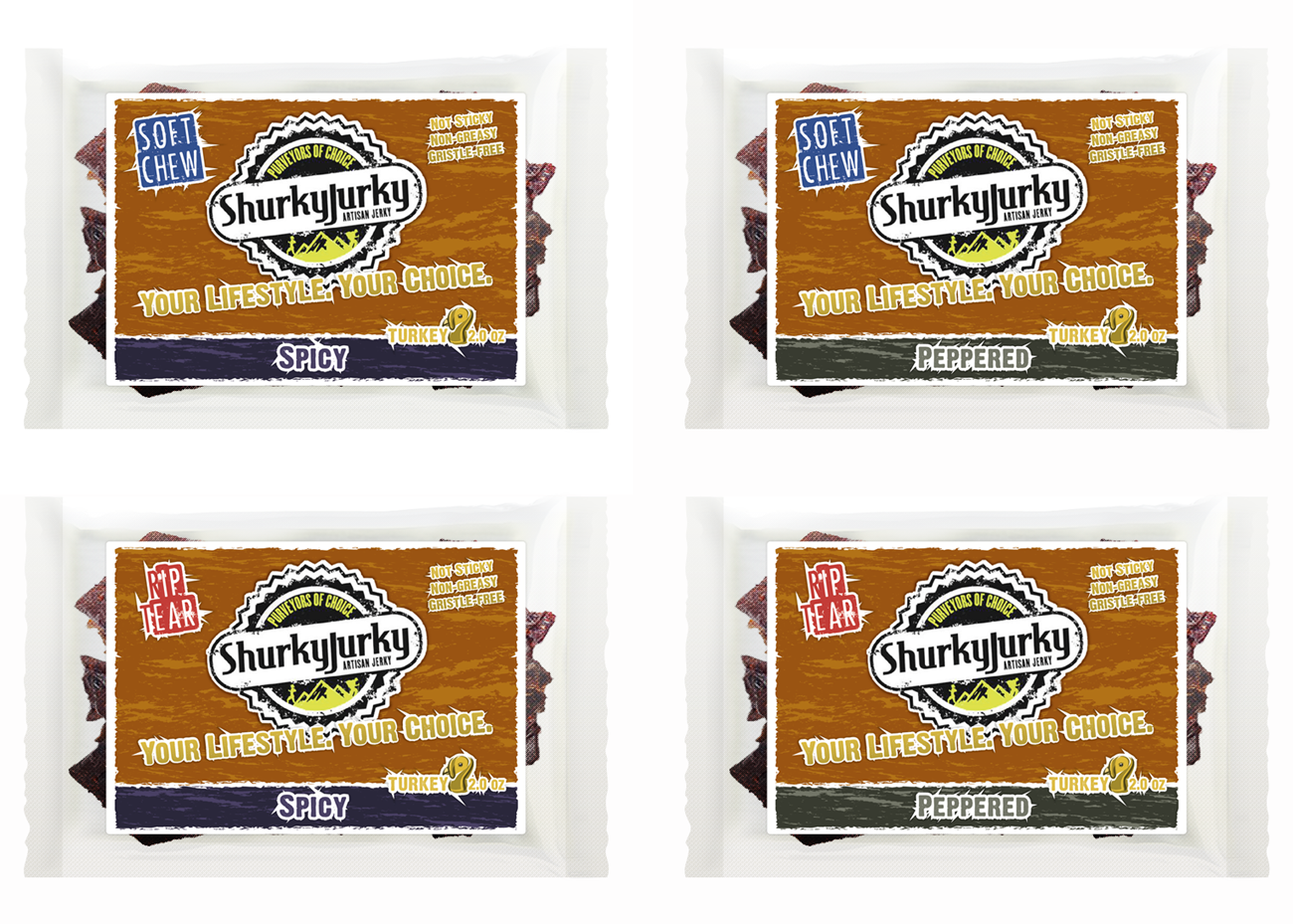Packaging Design by Craig Steel Design for Shurky Jurky | Design #2379771