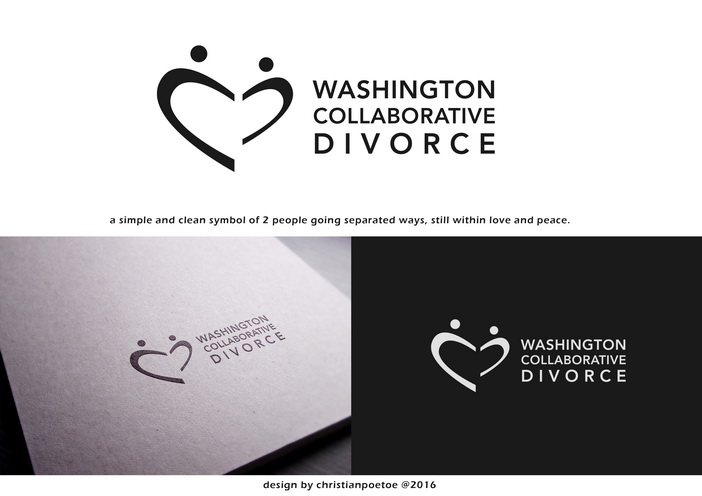 Logo Design by christianpoetoe for Washington Collaborative Divorce | Design #11368333