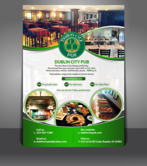 Brochure Design by debdesign for Dublin City Pub | Design: #11391726