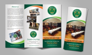 Brochure Design by debdesign for Dublin City Pub | Design: #11450862