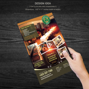 Brochure Design by Venkat for Dublin City Pub | Design: #11406477