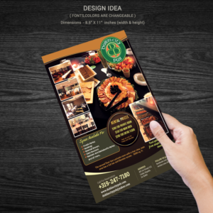 Brochure Design by Venkat for Dublin City Pub | Design: #11407029