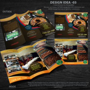 Brochure Design by Venkat for Dublin City Pub | Design #11449104