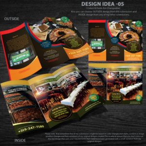 Brochure Design by Venkat for Dublin City Pub | Design: #11449109