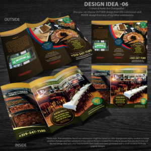 Brochure Design by Venkat for Dublin City Pub | Design: #11449110