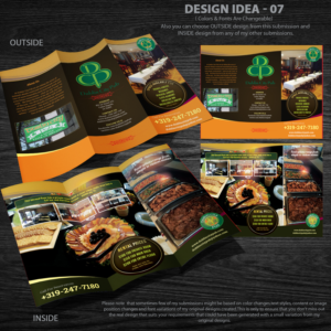 Brochure Design by Venkat for Dublin City Pub | Design: #11454001