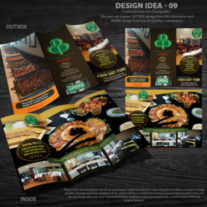 Brochure Design by Venkat for Dublin City Pub | Design: #11454006
