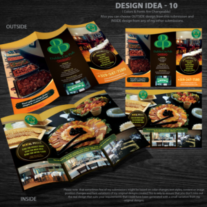 Brochure Design by Venkat for Dublin City Pub | Design: #11454008