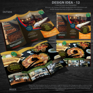 Brochure Design by Venkat for Dublin City Pub | Design: #11454016
