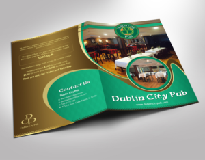 Brochure Design by SD WEBCREATION for Dublin City Pub | Design #11392722