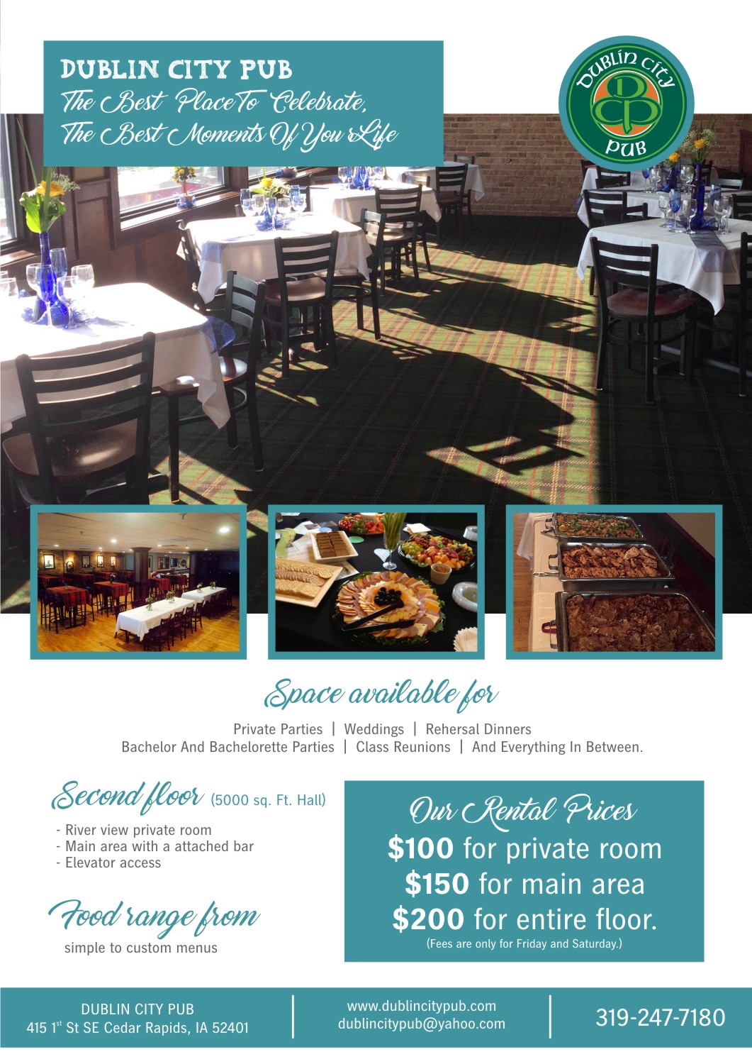 Brochure Design by vasanth6960 for Dublin City Pub | Design #11379252