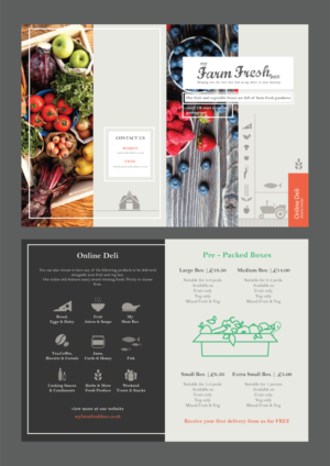 Flyer Design by dii for My Farm Fresh Box | Design: #11395797