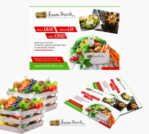 Flyer Design by Logo Xtudio for My Farm Fresh Box | Design: #11439525