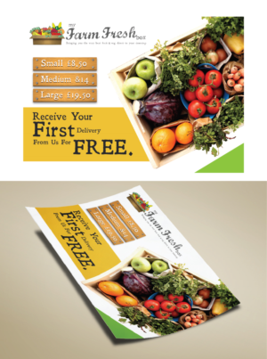 Flyer Design by Logo Xtudio for My Farm Fresh Box | Design: #11439526