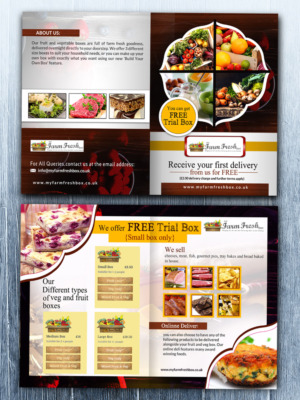 Flyer Design by creative.bugs for My Farm Fresh Box | Design: #11397544