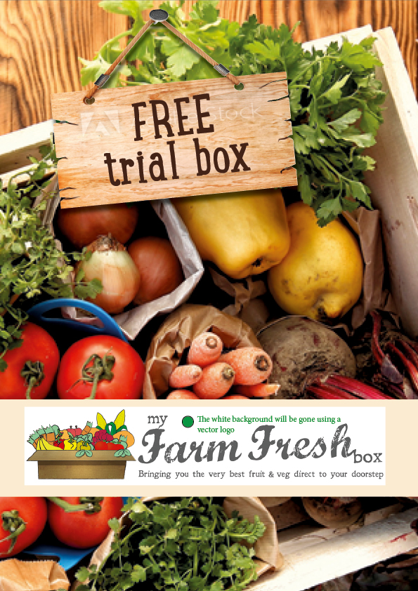 Flyer Design by Yoyoyo for My Farm Fresh Box | Design #11386234