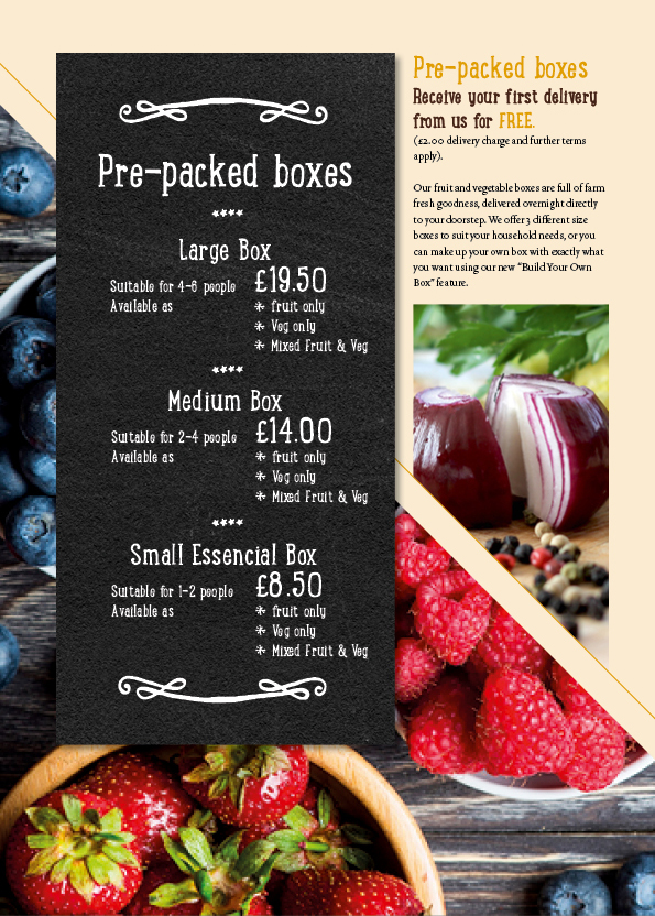 Flyer Design by Yoyoyo for My Farm Fresh Box | Design #11386235