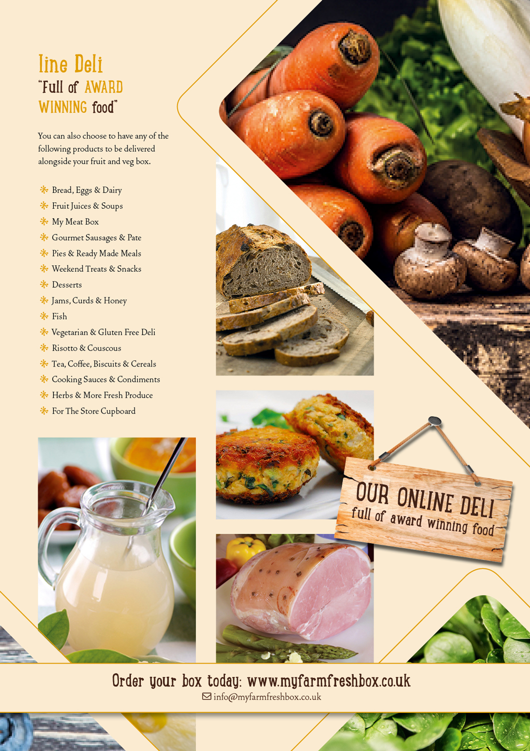 Flyer Design by Yoyoyo for My Farm Fresh Box | Design #11393501