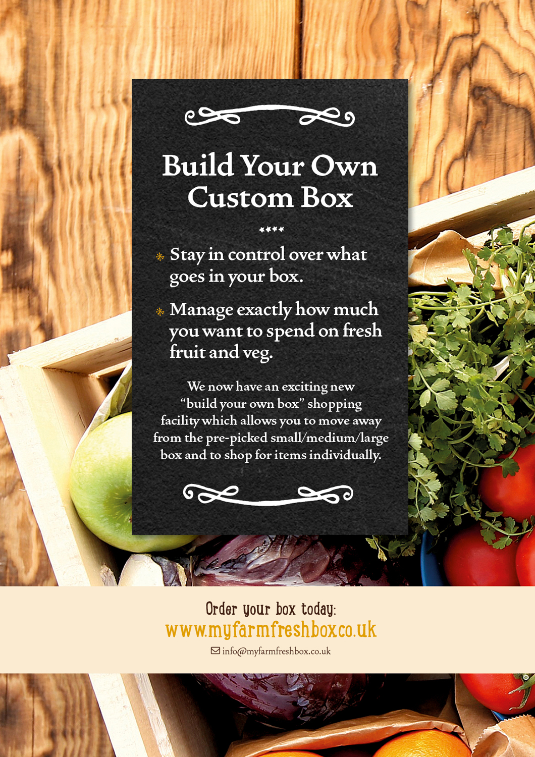 Flyer Design by Yoyoyo for My Farm Fresh Box | Design #11393503