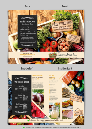 Flyer-Design von Yoyoyo für My Farm Fresh Box | Design: #11395596