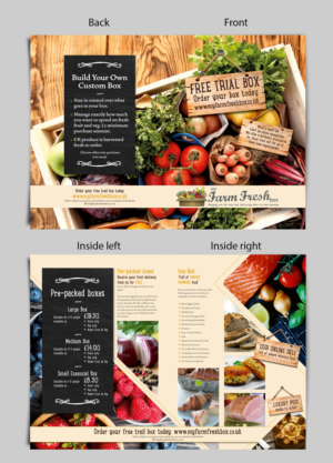 Flyer-Design von Yoyoyo für My Farm Fresh Box | Design: #11423020